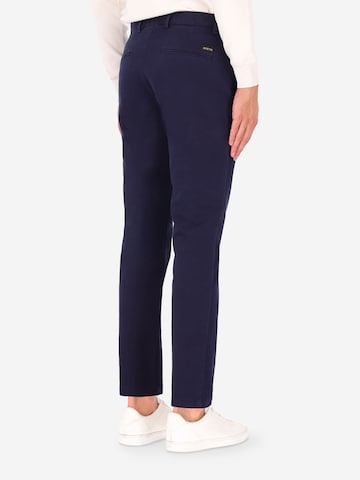 Distretto12 Slimfit Chino in Blauw