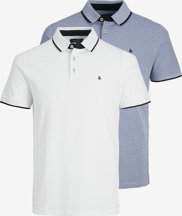T-Shirt 'JJEPAULOS' JACK & JONES en bleu : devant