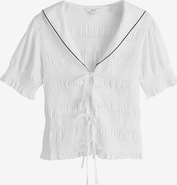 Chemisier Next en blanc : devant