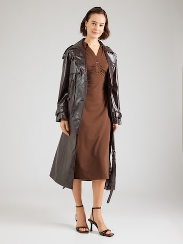 ABOUT YOU Šaty 'Biba' - Hnedá