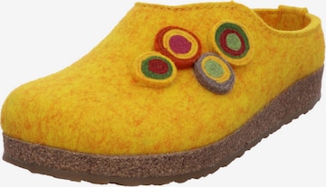 HAFLINGER Slippers in Yellow: front