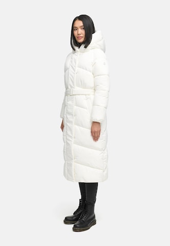 NAVAHOO Winter coat 'Eisblick 14' in White