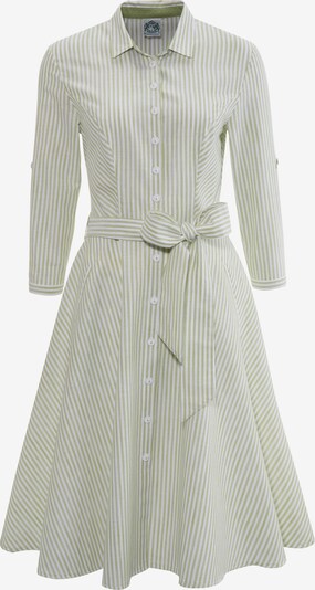 HAMMERSCHMID Kleid in hellgrün / weiß, Produktansicht