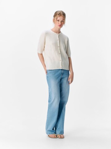 Cardigan 'Detailed' OBJECT en blanc