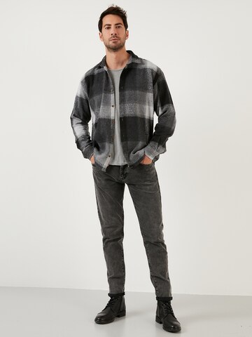 Buratti Regular fit Button Up Shirt in Grey