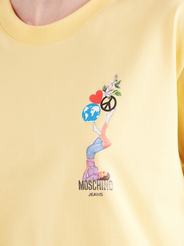 T-shirt Moschino Jeans en jaune