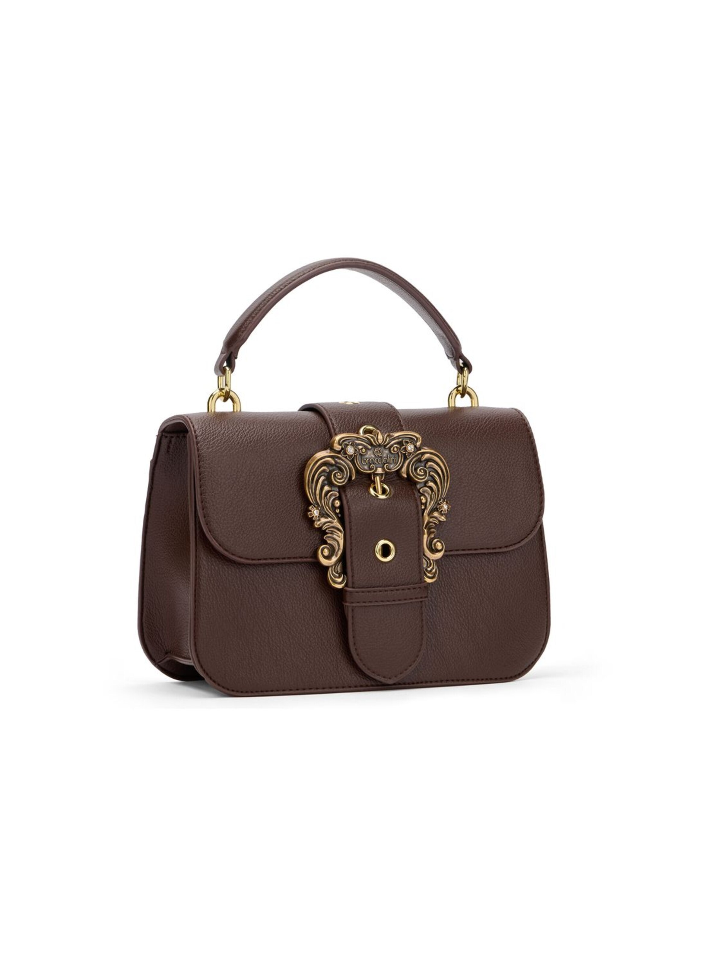 Borsa a mano 'Baroque' di Braccialini in marrone