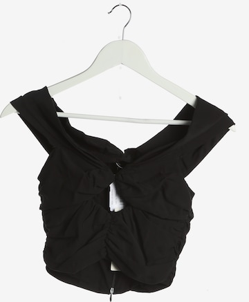 Magda Butrym Top / Seidentop XXS in Schwarz: Vorderseite
