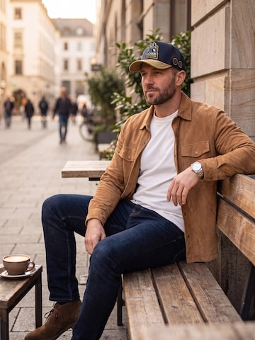 Blackskies Cap 'Trucker Cap'‌‌‌‌‌‌‌ in Blau: Vorderseite