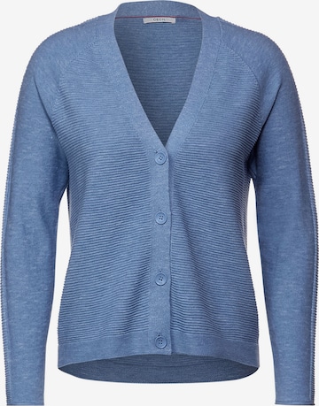 CECIL Knit Cardigan in Blue: front