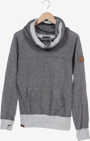 SHISHA Sweatshirt & Zip-Up Hoodie in L in Grey: front