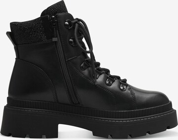 TAMARIS Lace-Up Ankle Boots in Black