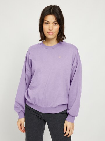 mazine Sweatshirt 'Kuna' in Lila