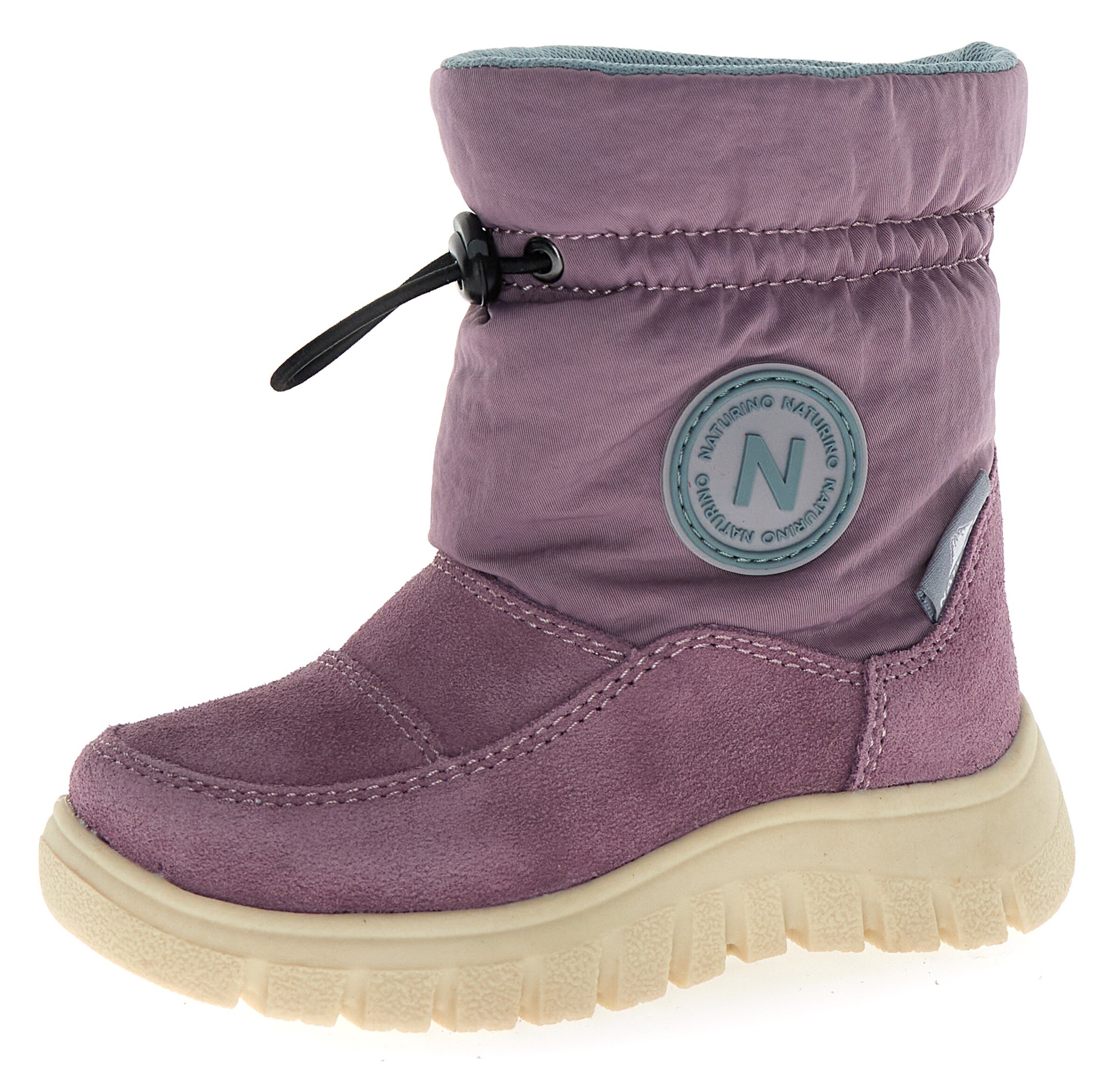NATURINO Snow Boots in Purple: front