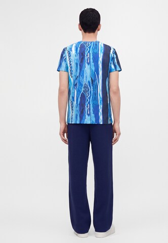 Carlo Colucci Shirt 'Fiaider' in Blauw
