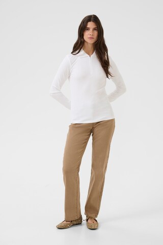 Pull-over 'Ribba' Cream en blanc