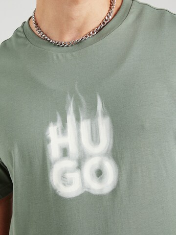 HUGO Shirt 'Dalayer' in Groen