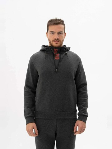 Arma Sweatshirt in Grijs: voorkant