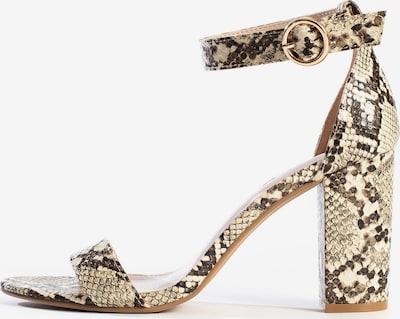 Celena Sandale 'Claudia' u boja pijeska / smeđa, Pregled proizvoda