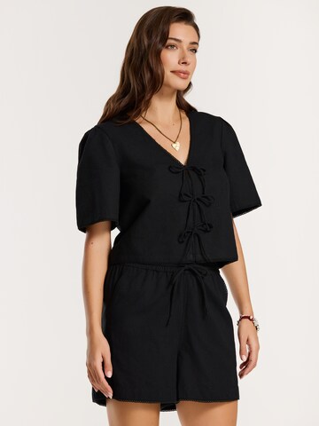 Shiwi Regular Trousers 'Misha' in Black