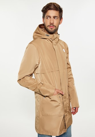 Veste fonctionnelle Schmuddelwedda en beige : devant