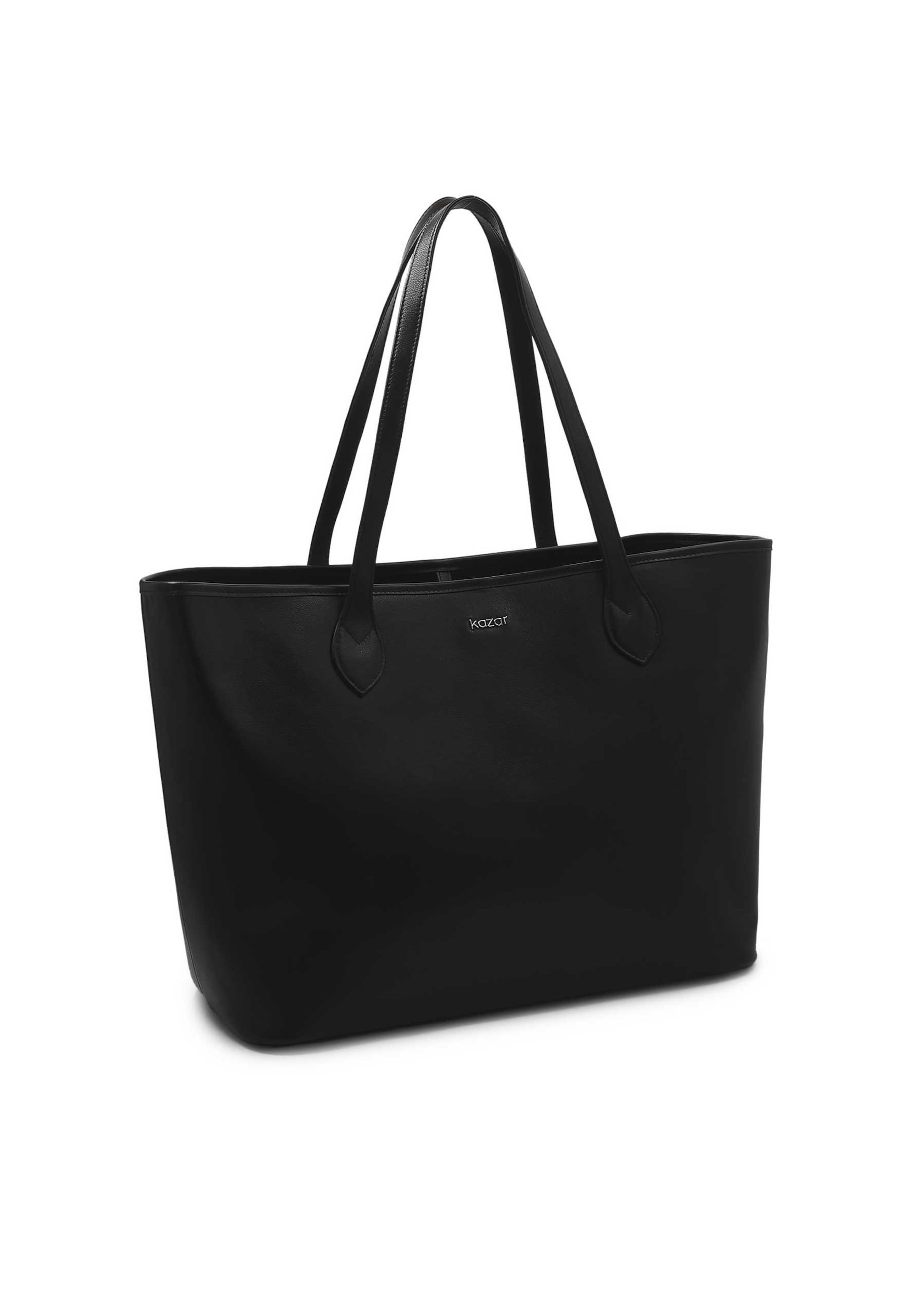 juoda Kazar Pirkinių krepšys