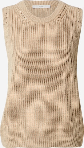 ESPRIT Pullover in Beige: predná strana