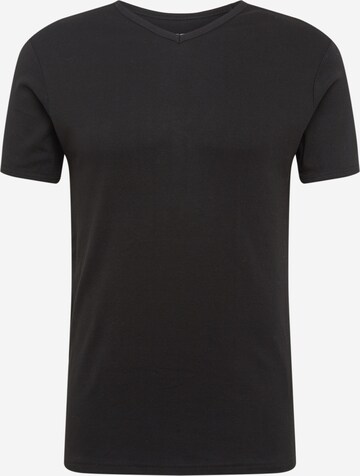 Petrol Industries Regular fit T-shirt i svart: framsida