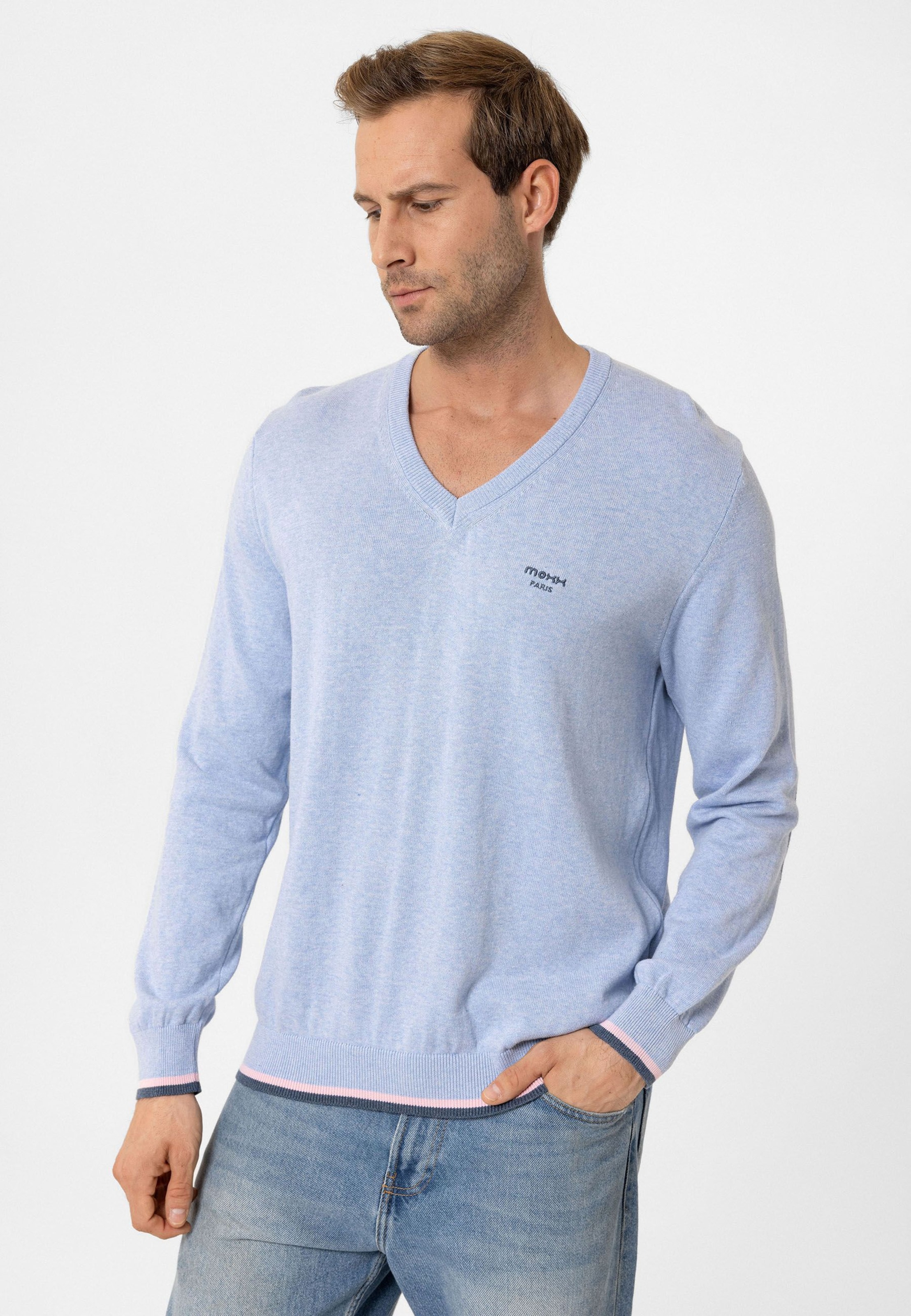 Pull-over Moxx Paris en bleu