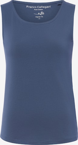 Franco Callegari Top in Blue: front
