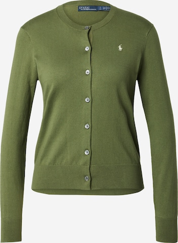Polo Ralph Lauren Πλεκτή ζακέτα σε πράσινο: μπροστά