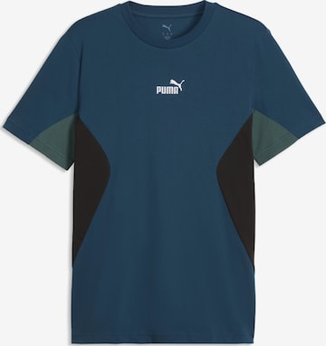 T-Shirt fonctionnel PUMA en bleu : devant