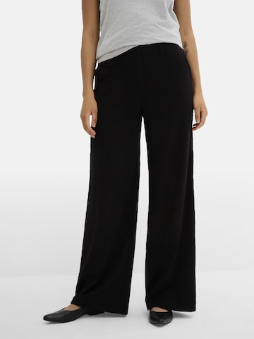 bonprix Loosefit Hose in Schwarz: Vorderseite