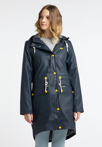 Schmuddelwedda Raincoat 'Incus' in Black: front