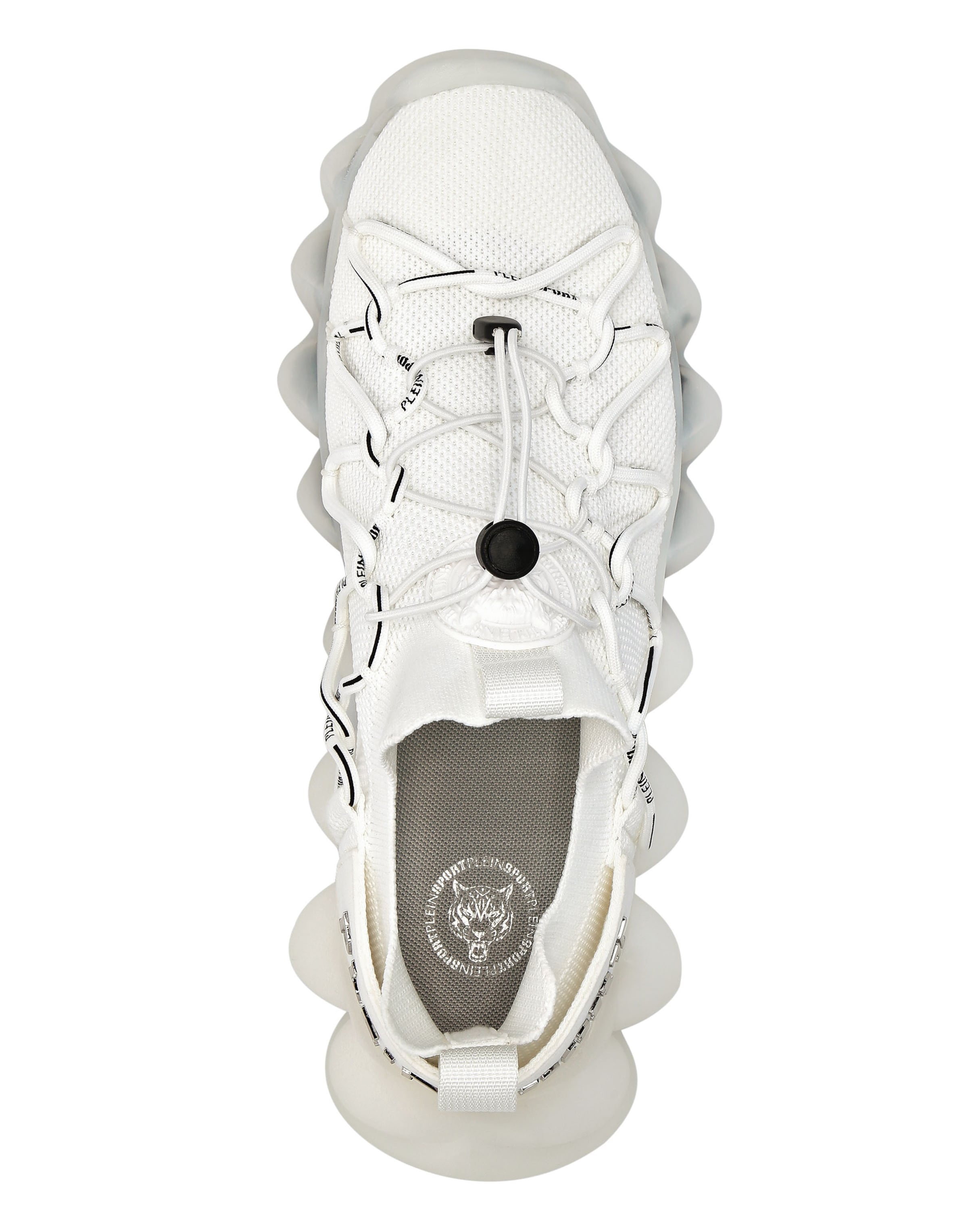 Scarpa da corsa 'The Bubble Gen.x.2 Tiger' di Plein Sport in bianco