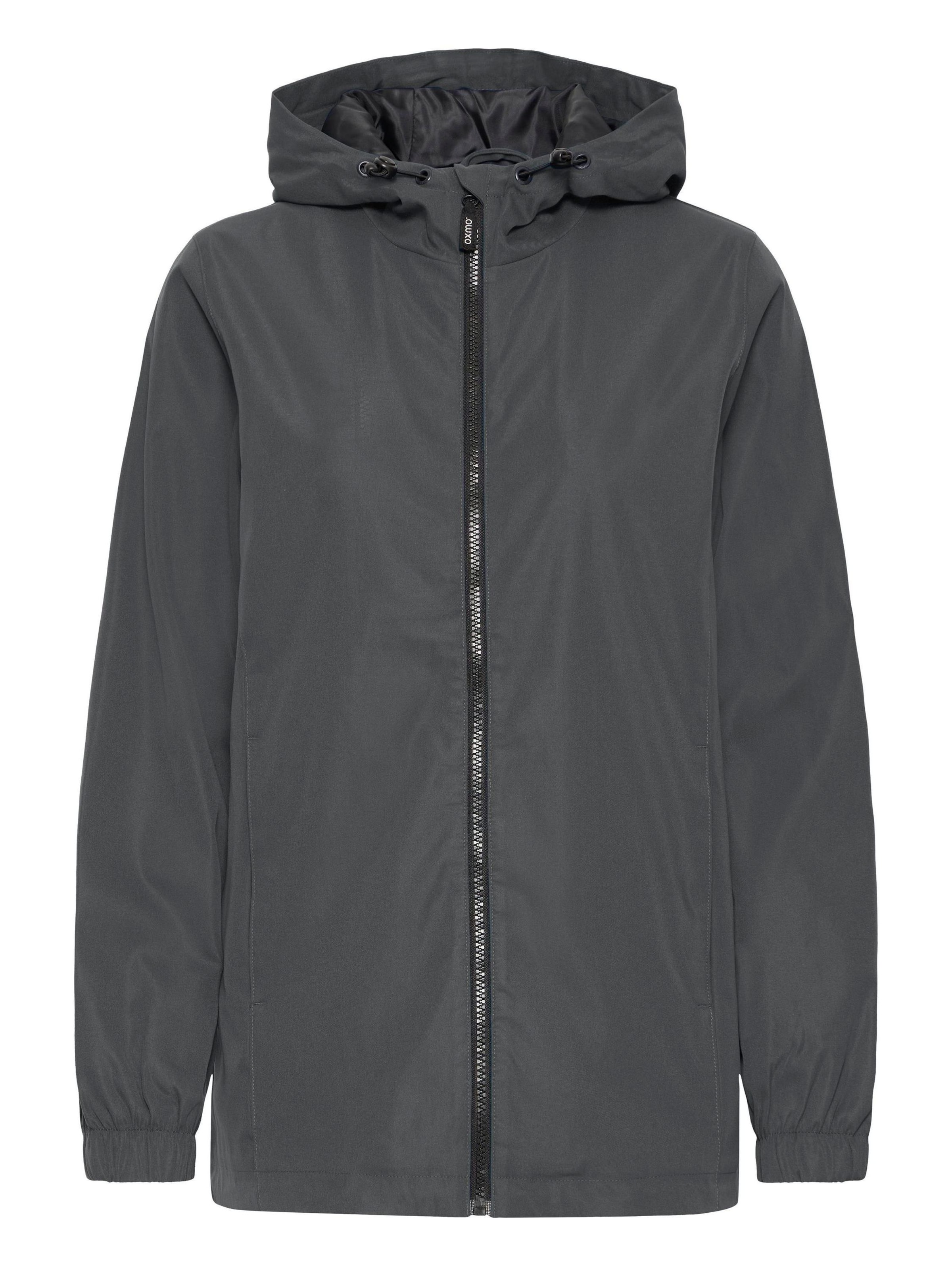 Oxmo Between-season jacket ' OXELLAM ' in Grey: front