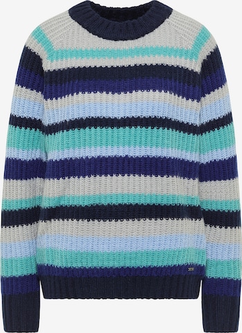 usha BLUE LABEL Sweater in Blue: front