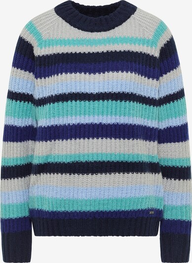 usha BLUE LABEL Sweater in Night blue / Cyan blue / Sky blue / Dark blue / White, Item view