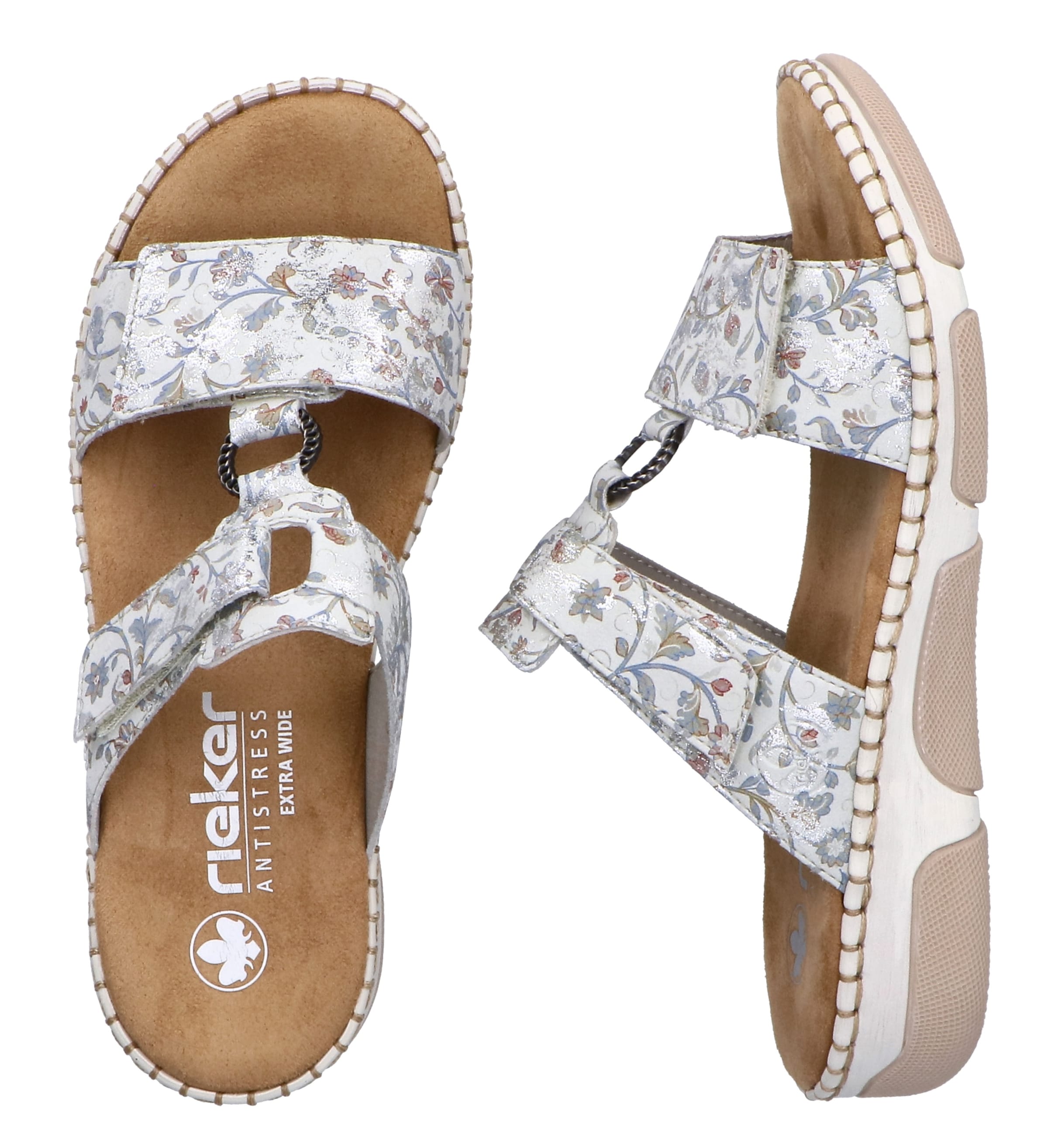 Rieker Mules in White