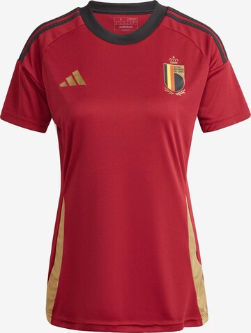 ADIDAS PERFORMANCE Tricot 'Belgium 24 Home Fan' in Rood: voorkant