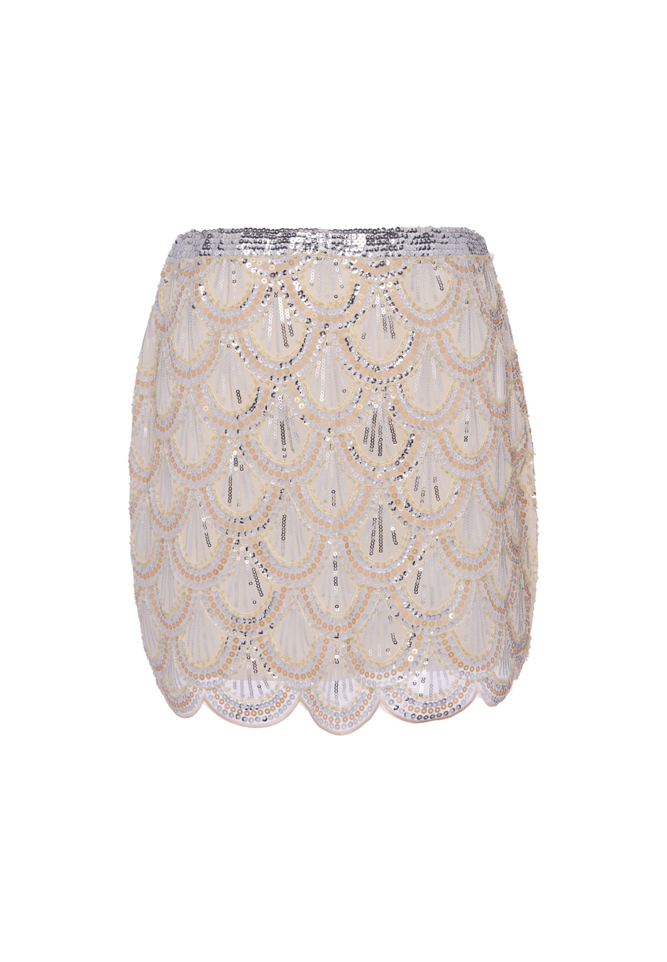 faina Falda en 34 en beige, Vista del producto