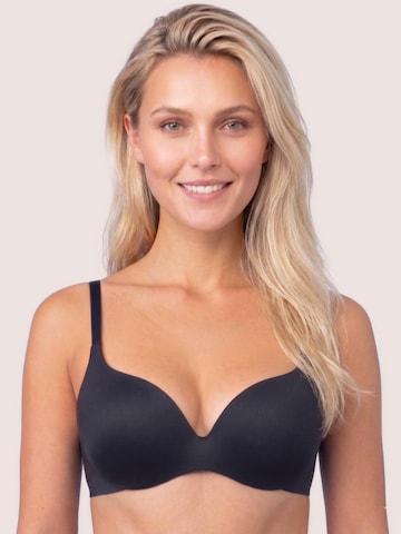 Royal Lounge Intimates - Clásico Sujetador 'Royal Fit' en negro: frente