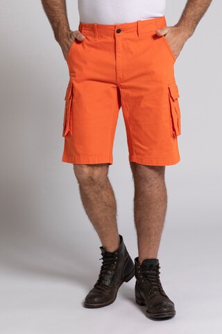 JP1880 Regular Cargo Pants in Orange: front