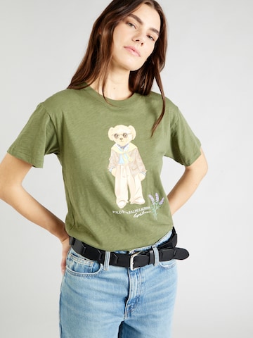 Polo Ralph Lauren T-Shirt in Grün: predná strana