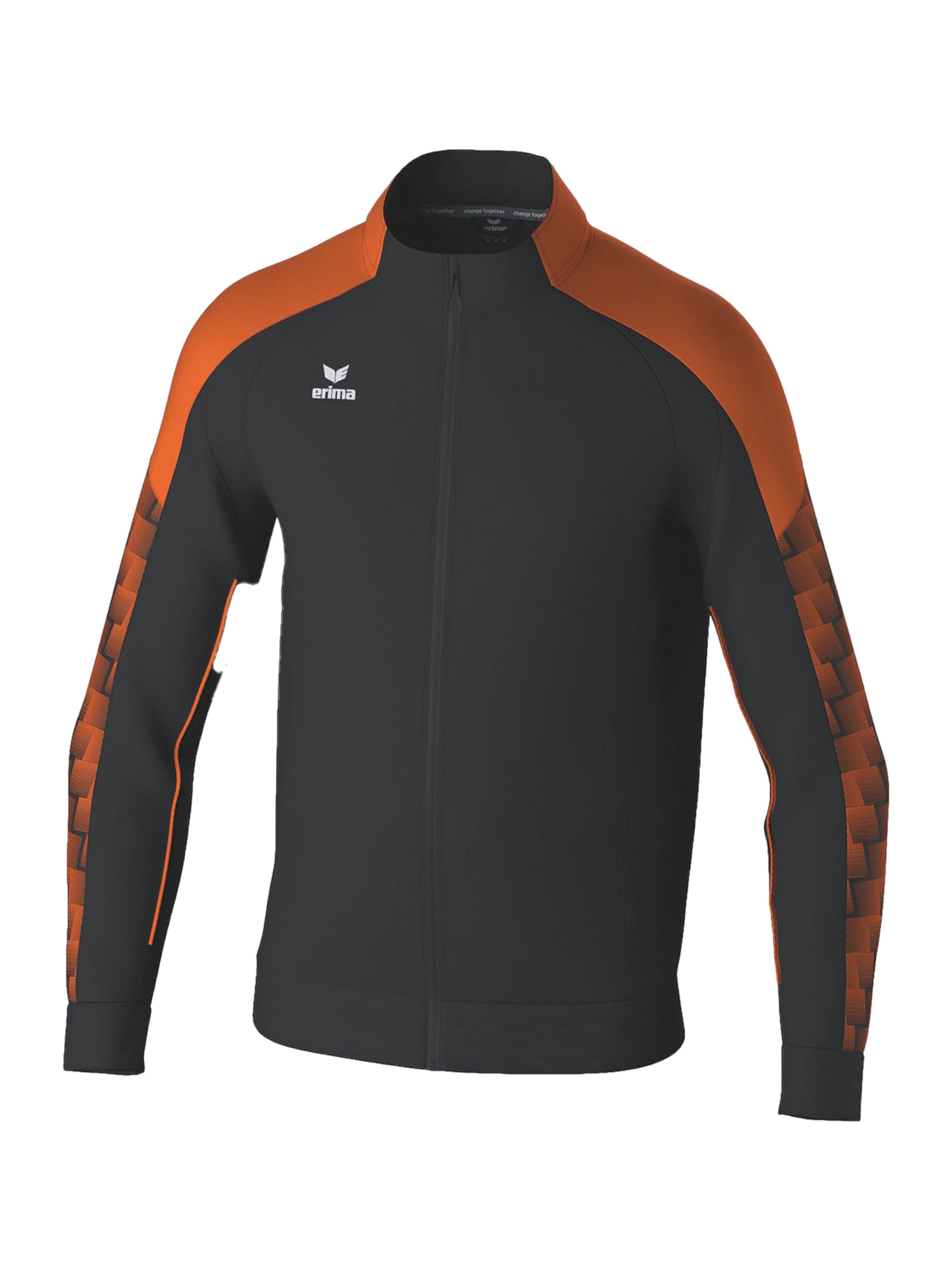 ERIMA Sportjacke in orange / schwarz, Produktansicht