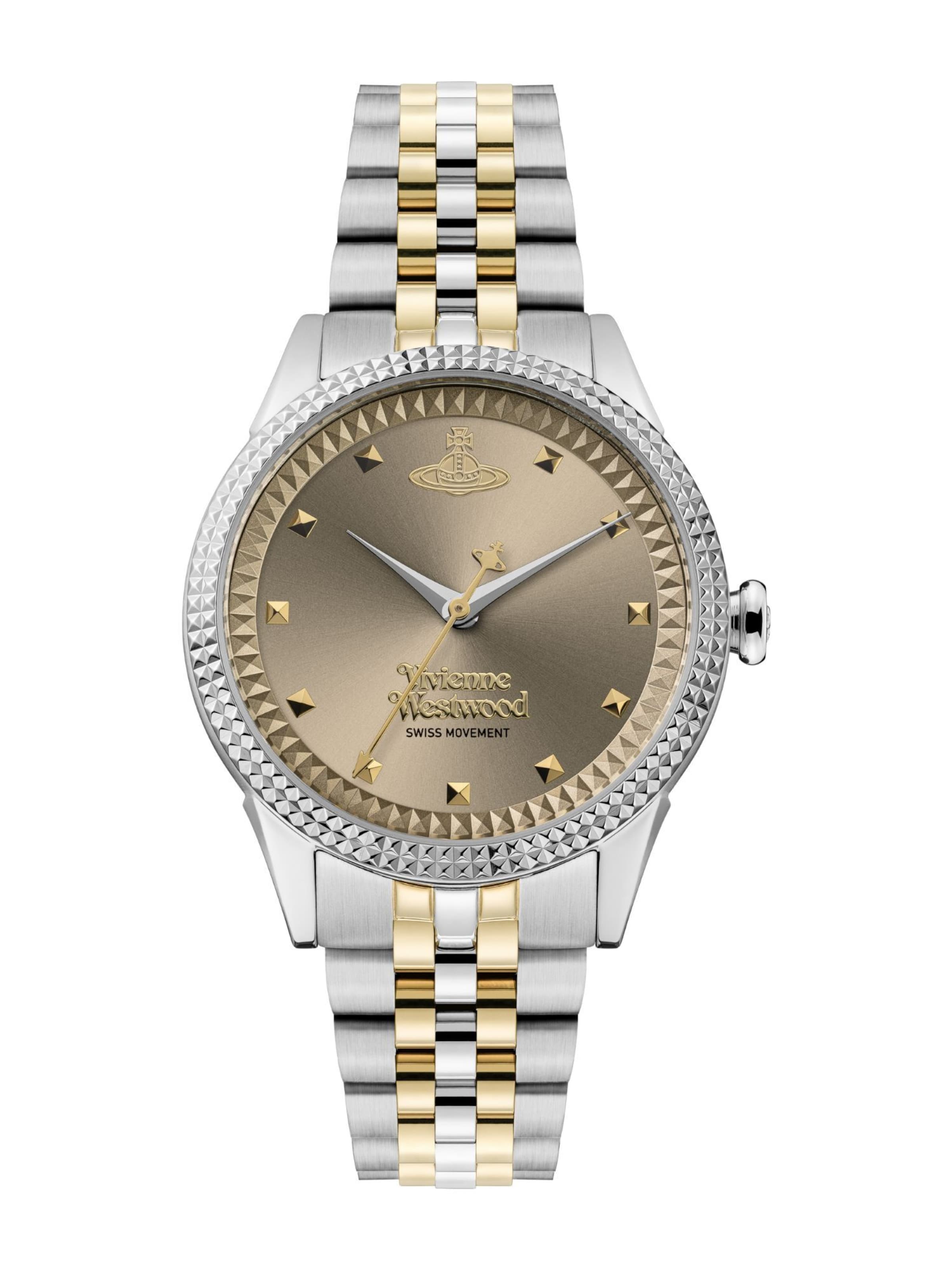 Vivienne Westwood Analog watch 'Little Seymour' in Green: front