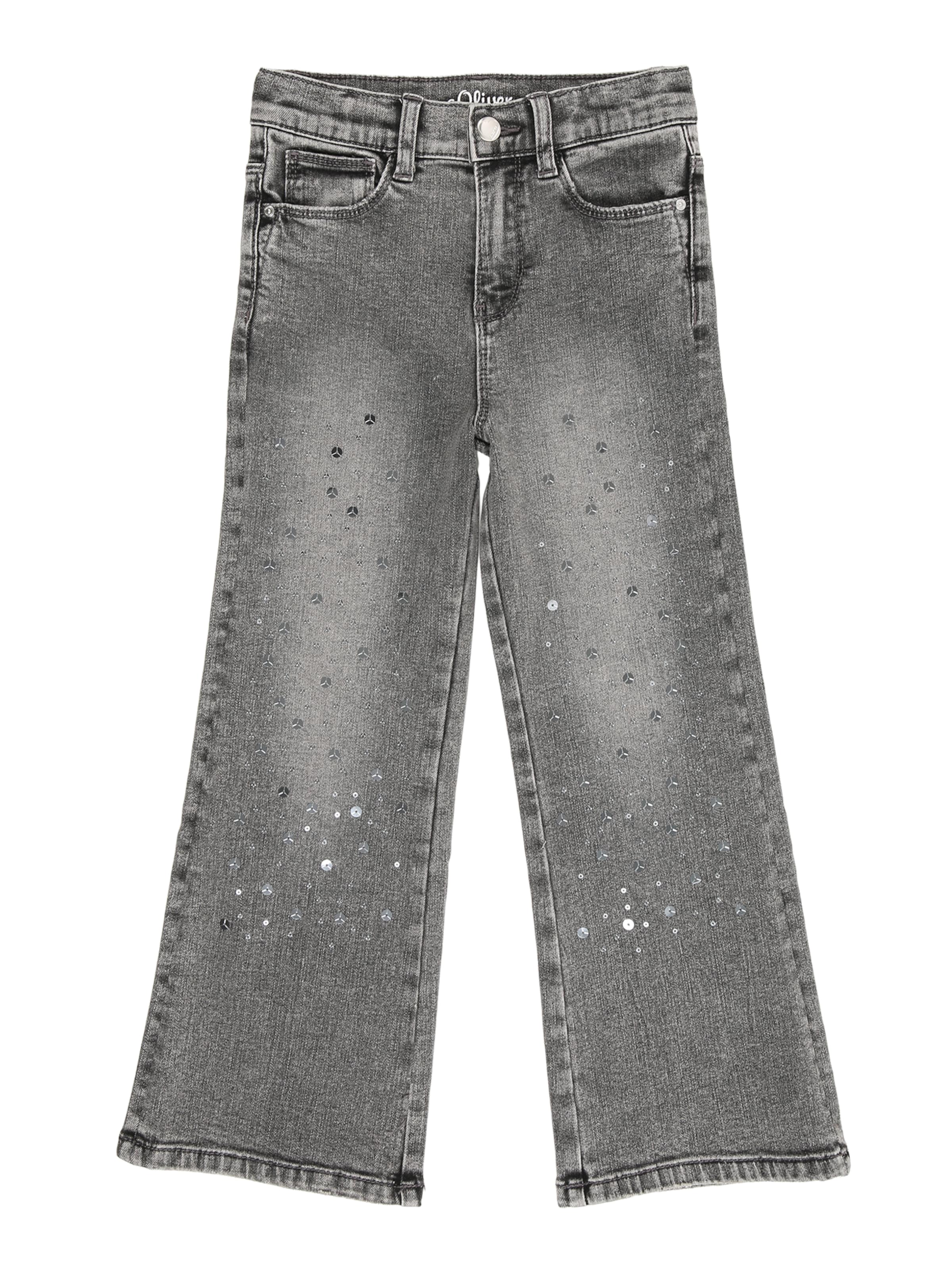 s.Oliver Широкий Джинсы в Серый: спереди