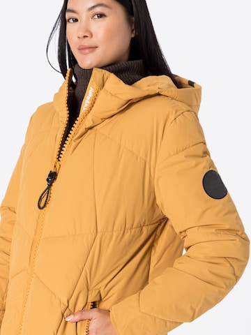 Manteau d’hiver 'KasiaAK' Alife and Kickin en jaune