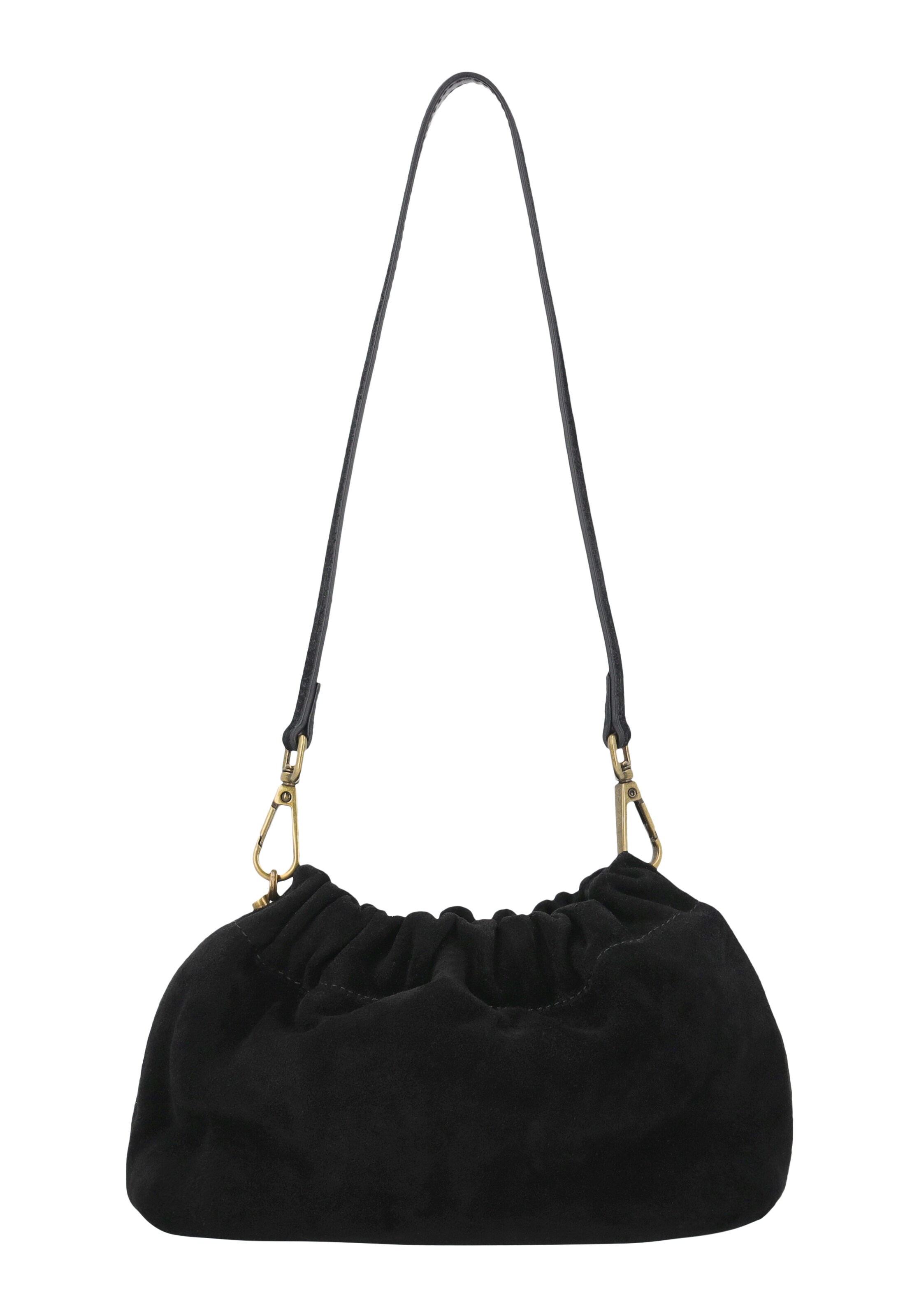 faina - Bolso saco en negro: frente