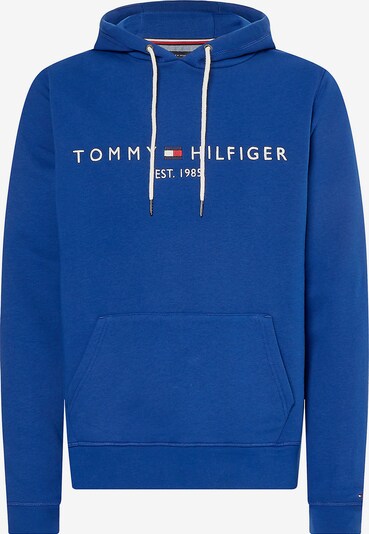 TOMMY HILFIGER Sweatshirt in Navy / Royal blue / bright red / White, Item view